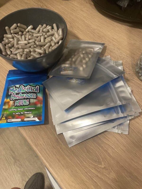 Mushroom microdosing capsules (100mg)